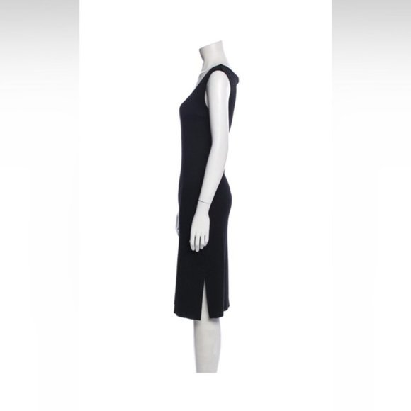 Ralph Lauren Black Label, Scoop Neck MIDI Length Dress - Picture 2 of 3